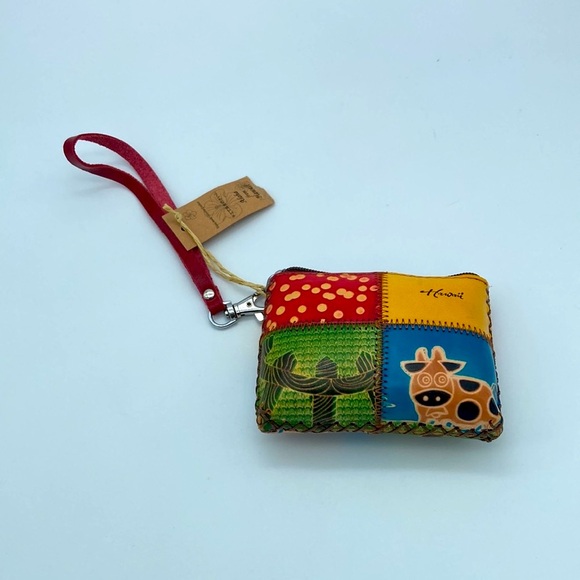 NWT HAWAII HANDMADE LEATHER WRISTLET - Picture 1 of 8